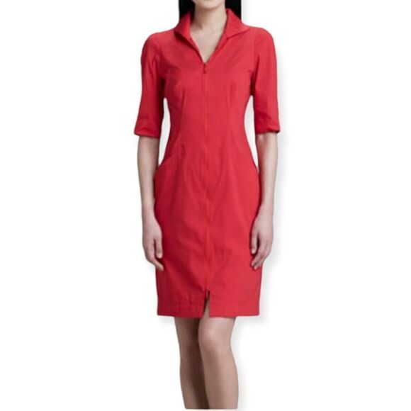 Lafayette 148 Metropolitan Stretch Larissa Dress in Fuscia Size 2 N15 - Picture 14 of 14